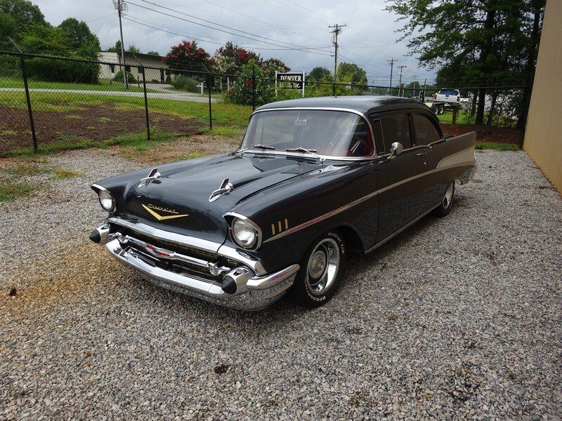 1957 Chevy Bel Air classic car.