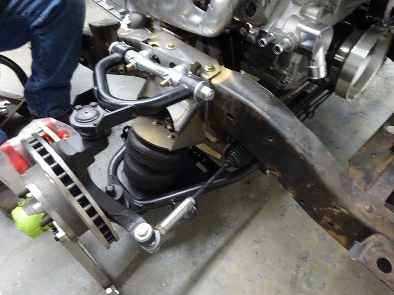 Custom car air suspension and brakes.