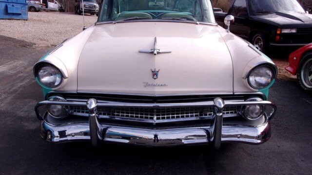 Vintage Ford Fairlane classic car.