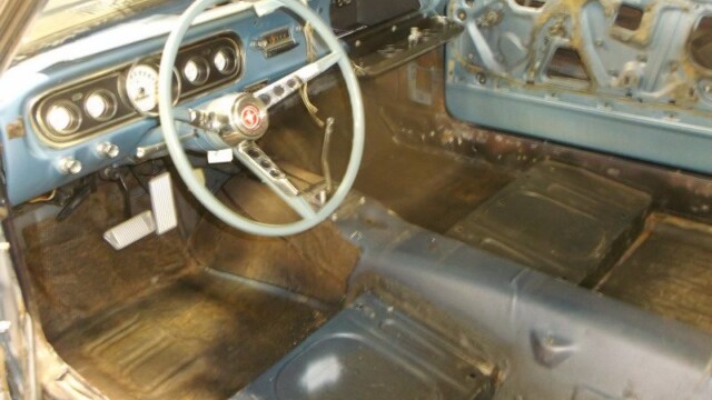 Classic Mustang interior restoration project.