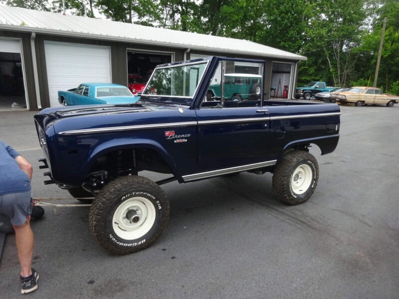 Restored Ford Bronco 302 for sale.