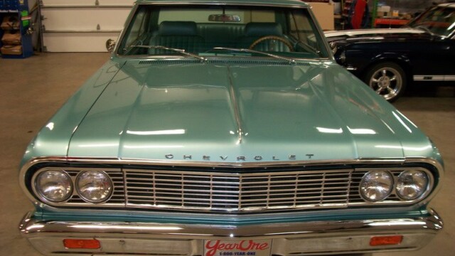 Light teal 1964 Chevrolet Chevelle.