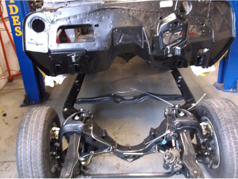 Classic car chassis and body restoration.